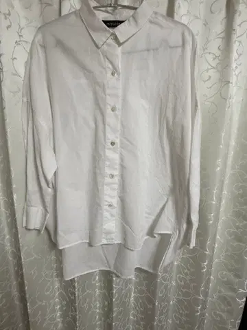 mizuiro ind 화이트 긴팔 셔츠