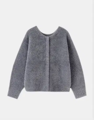 [ 미사용 새상품 ] PLST 라메 페더 2way 가디건