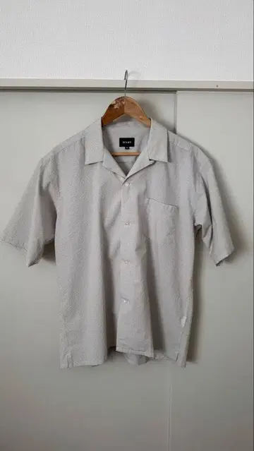 BEAMS 반팔 셔츠 M 그레이