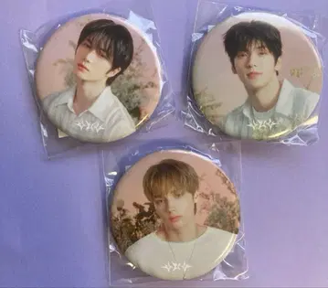 TXT ACT:TOMORROW 캡슐 토이 캔뱃지 3개 세트