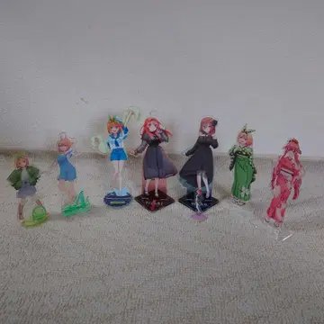 5등분의 신부 아크릴 스탠드 7체 세트