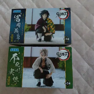 귀멸의 칼날 쵸코노세 프리미엄 피규어 토미오카 기유 시나즈가와 사네미