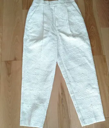 clove 팬츠 택 포함 화이트