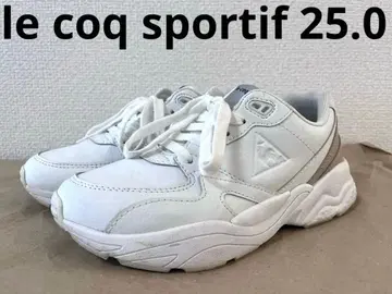 르꼬끄 스포르티브 25cm 화이트 스니커즈