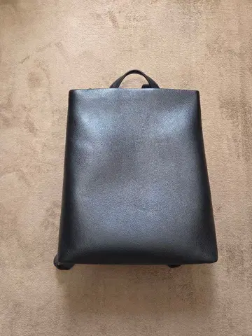 천연 가죽 백팩