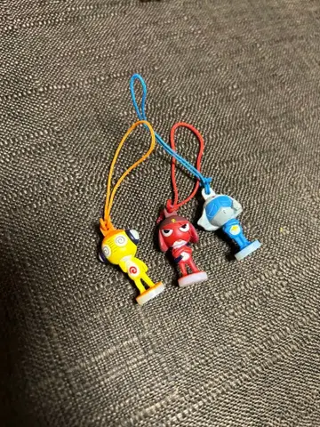 개구리 중사 케로로 스트랩 3개 세트