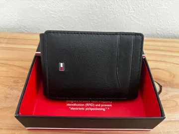 Tommy Hilfiger 천연 가죽 카드 케이스