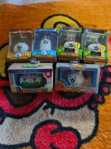 냥코 대전쟁 피규어 6개 세트