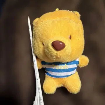 푸우 봉제인형 레어 마스코트 키링