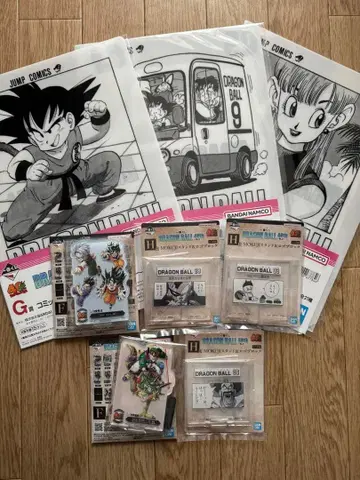 제일복권 드래곤볼 40th 클리어 파일 ACCLECT MOKUJI