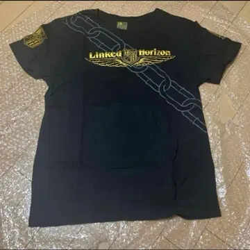 Linked Horizon 진격의 궤적 반팔 T셔츠 블랙