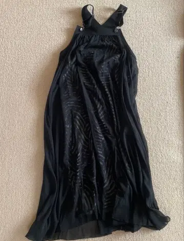 라슈드 레이스업 디자인 오버롤 스커트