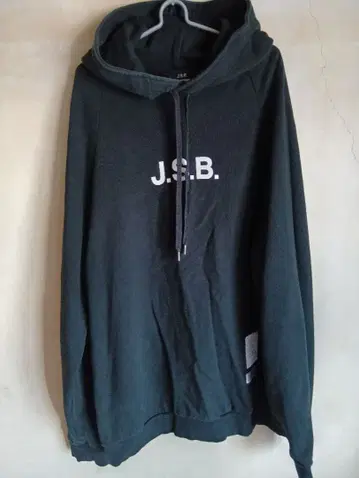 J.S.B. 블랙 후드티 L 사이즈