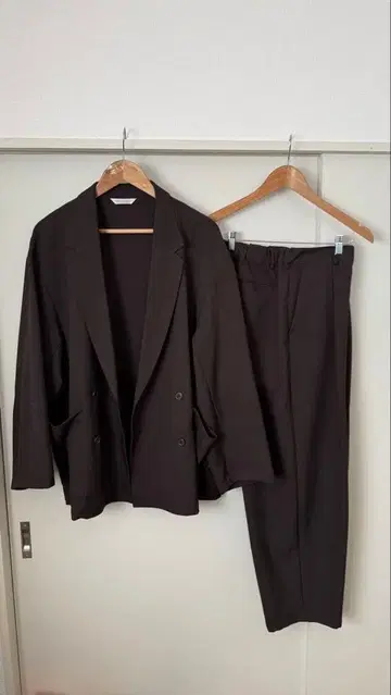 JOURNAL STANDARD 더블 브레스트 자켓 셋업