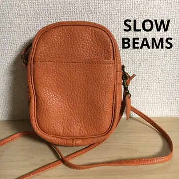 SLOW 슬로우 BEAMS 빔즈 백 가죽 숄더