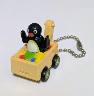 미사용품 Pingu 핑구 풀피융 키체인
