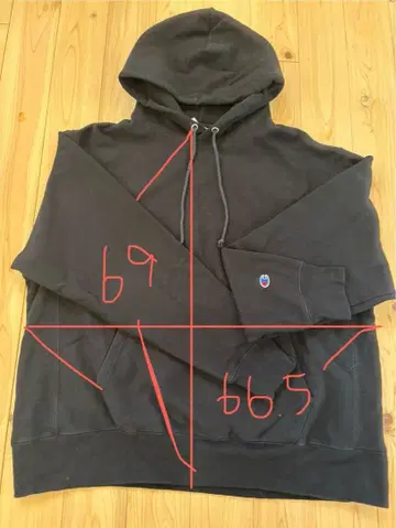 챔피온 리버스 위브 후디 XL