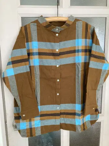 새상품급, 빔즈 보이 빅 타탄 오버 셔츠