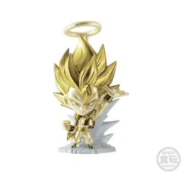 레어 드래곤볼 초전사 피규어 9 초사이어인 오지터 골드