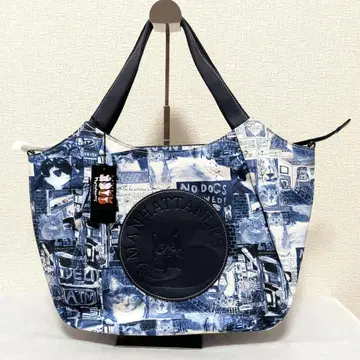 새상품!! 맨해트너즈 문 2WAY 토트백 A4 수납 가능