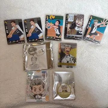 하이큐 보쿠토 코타로 후쿠로다니 고등학교 묶음 판매 세트