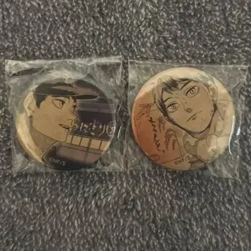 하이큐!! 오니기리궁 T셔츠 캔뱃지 미야 오사무 키타 신스케