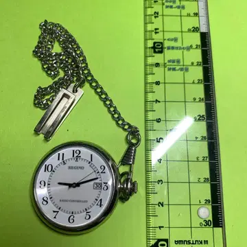 CITIZEN 시티즌 레그노 솔라텍 전파 회중시계 배터리 불명