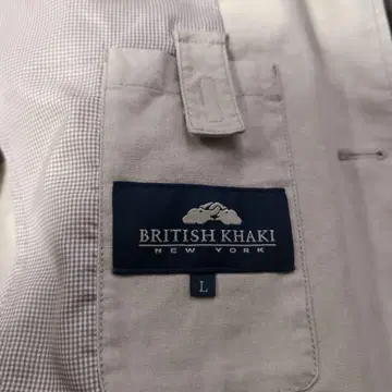 BRITISH KHAKI 스텐카라 코트 L 사이즈