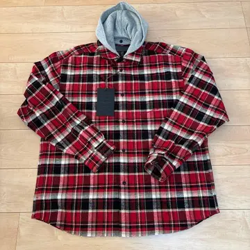 [ 정가 33,000엔 ] ACANTHUS 두꺼운 원단 플란넬 셔츠