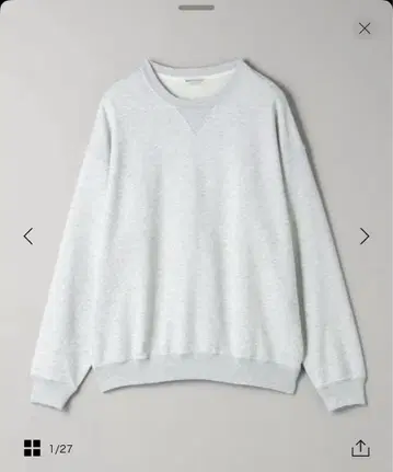 BEAUTY&YOUTH 릴랙스 크루넥 맨투맨