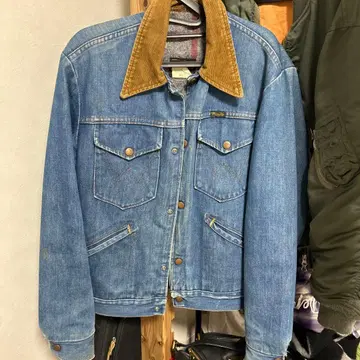 80s wrangler 데님 자켓