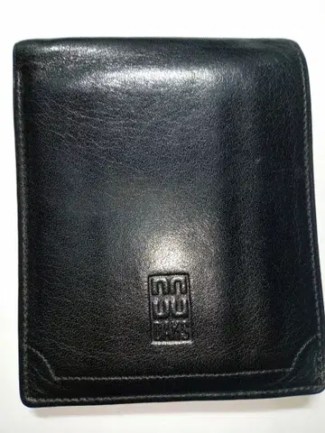 DAKS 블랙 접이식 지갑