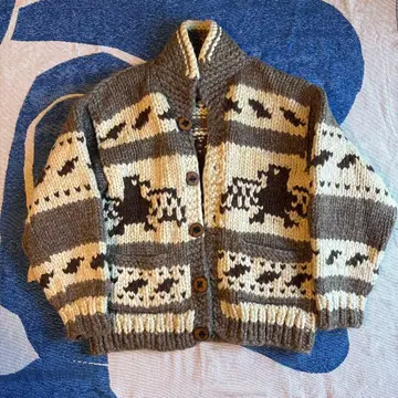 카우친 니트 캐나다제 L
