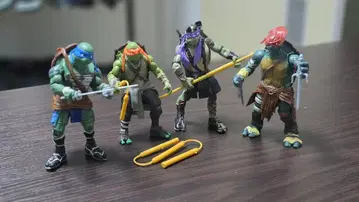 레어 극장판 뮤턴트 터틀즈 피규어