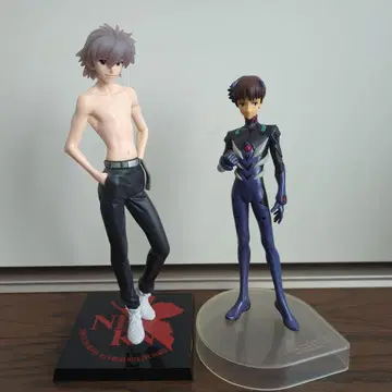 에반게리온 나기사 카오루 & 이카리 신지 피규어 2체 신극장판