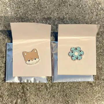 [ 미사용품 ] NEXZ 랜덤 핀 배지 2개 세트 (소공)