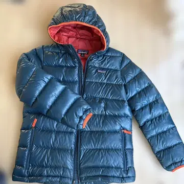 파타고니아 후드 부착 다운 스웨터 보이즈 XL 14