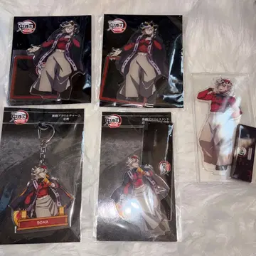 귀멸의 칼날 도우마 아크릴 스탠드 키링