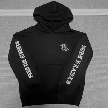 새상품 미사용 BORN X RAISED 후드티