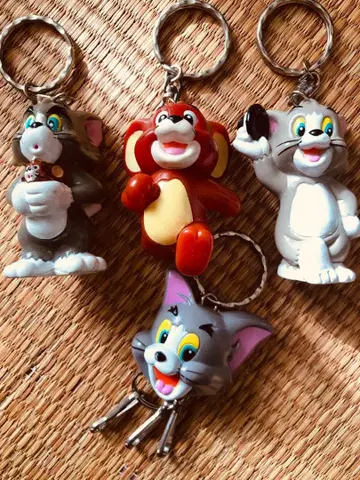 톰과 제리 키링 4개 세트