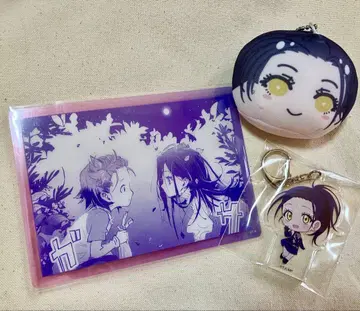 메달리스트 원화전 오카자키 히카루 만쥬 클리어 카드 키링