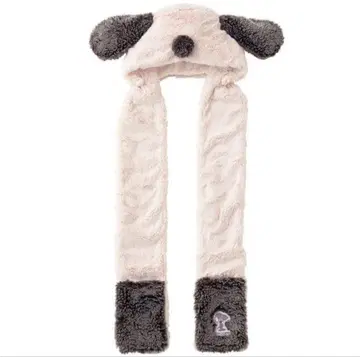 USJ 유니버셜 스누피 머플러 타월 3Way 머플러 햇