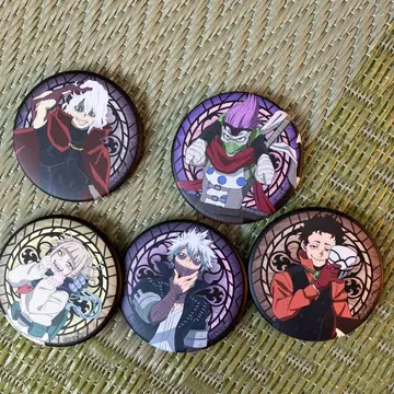 나의 히어로 아카데미아 트레이딩 매트 캔뱃지 5개 세트