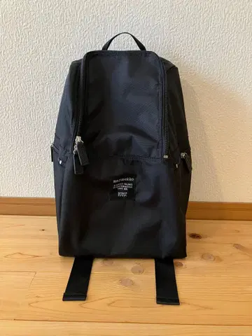 marimekko 블랙 나일론 백팩