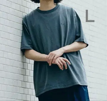 새상품 ) 스노우피크 별주 UCCP 피그먼트 로고 T 그레이 L