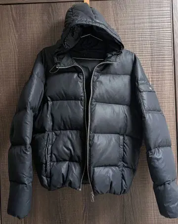 AMERICAN RAG CIE 후드 부착 다운 자켓 사이즈 1 블랙