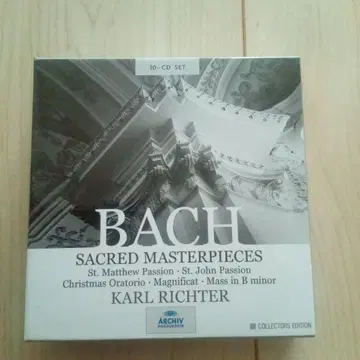 바흐 칼 리히터 10장 세트 CD
