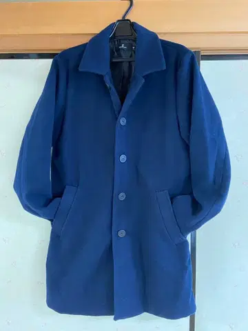 MONO-MART 네이비 체스터 코트 M