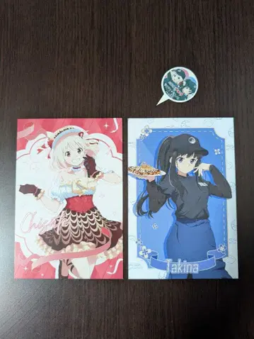 리코리스 리코일 오코노미야키 유카리 콜라보 혜택 엽서