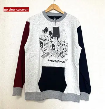 미사용 2026 go slow caravan 긴팔 맨투맨 트레이닝복